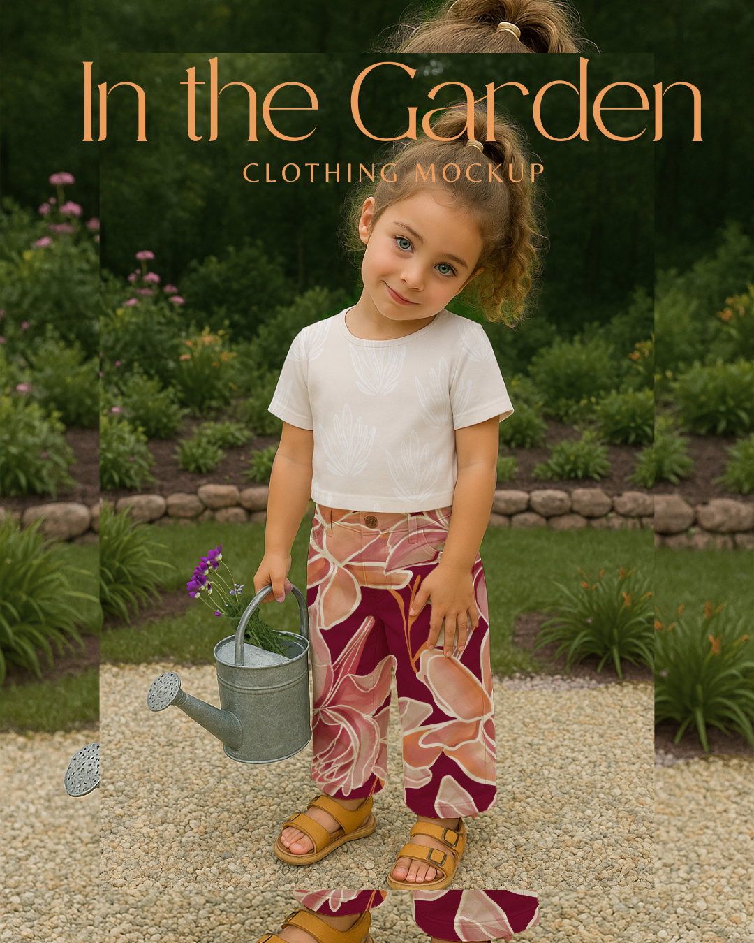In The Garden - Outfit Mockup
