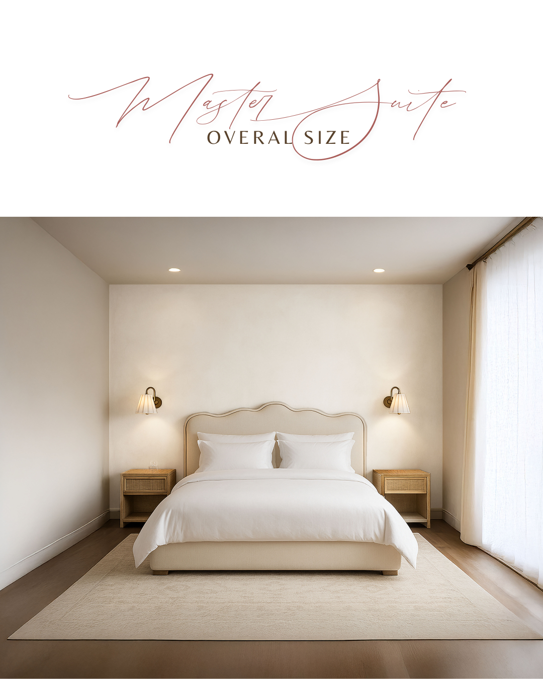 Master Suite Bedroom Mockup