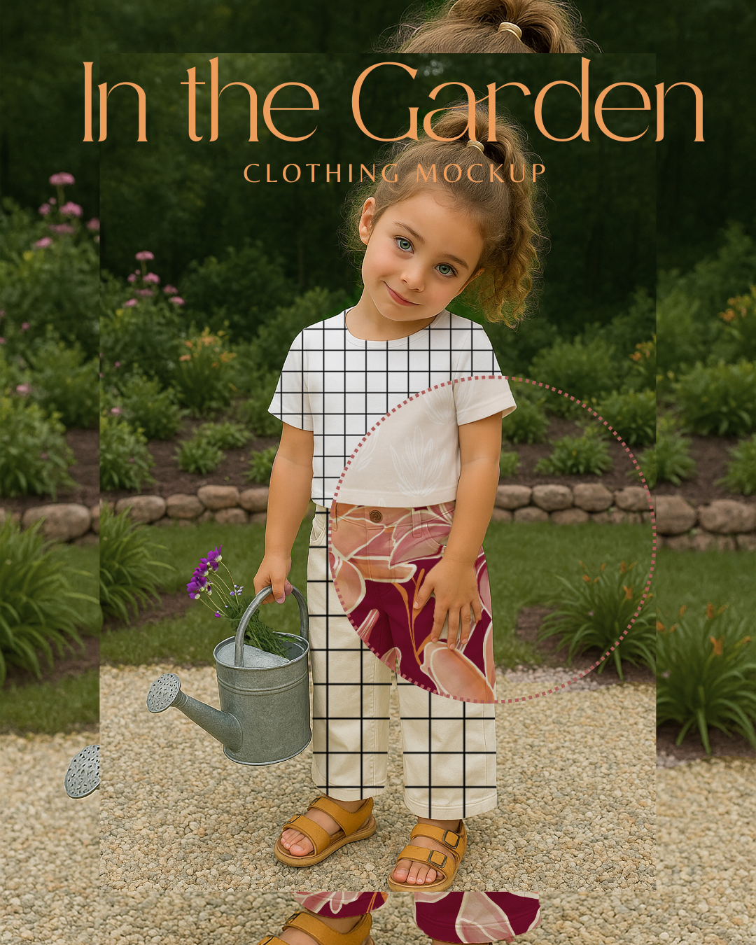 In The Garden - Outfit Mockup