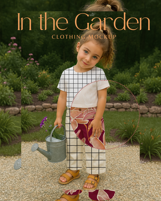 In The Garden - Outfit Mockup