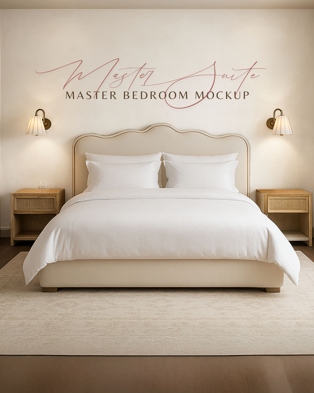 Master Suite Bedroom Mockup